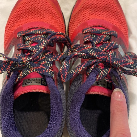 Girls New Balance Nitrel Fuel Core sz.13 Pink & Purple All Terrain - Picture 8 of 8